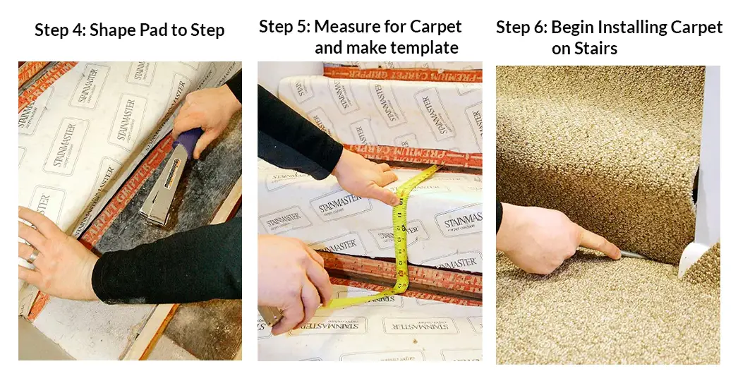stair Carpet Process 2