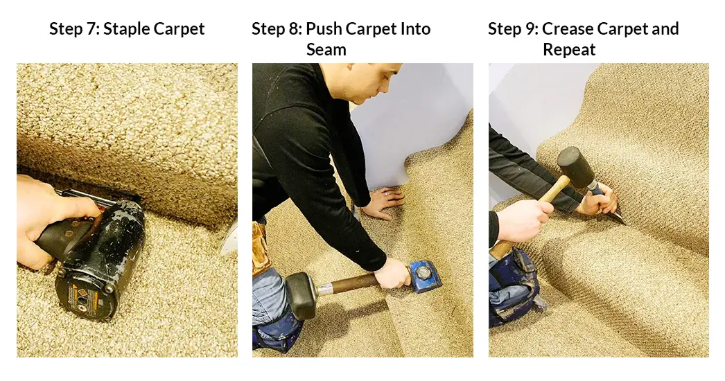 stair Carpet Process 3