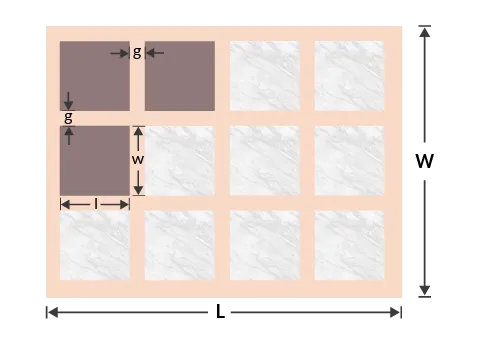 Tile and Grout notations