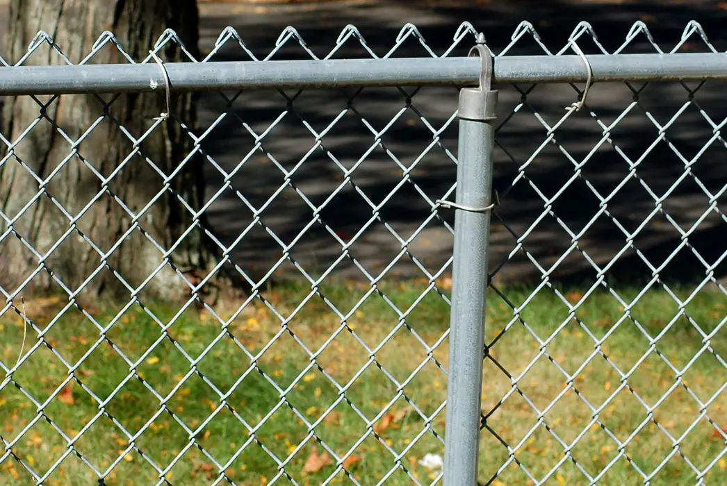 Chain link fence