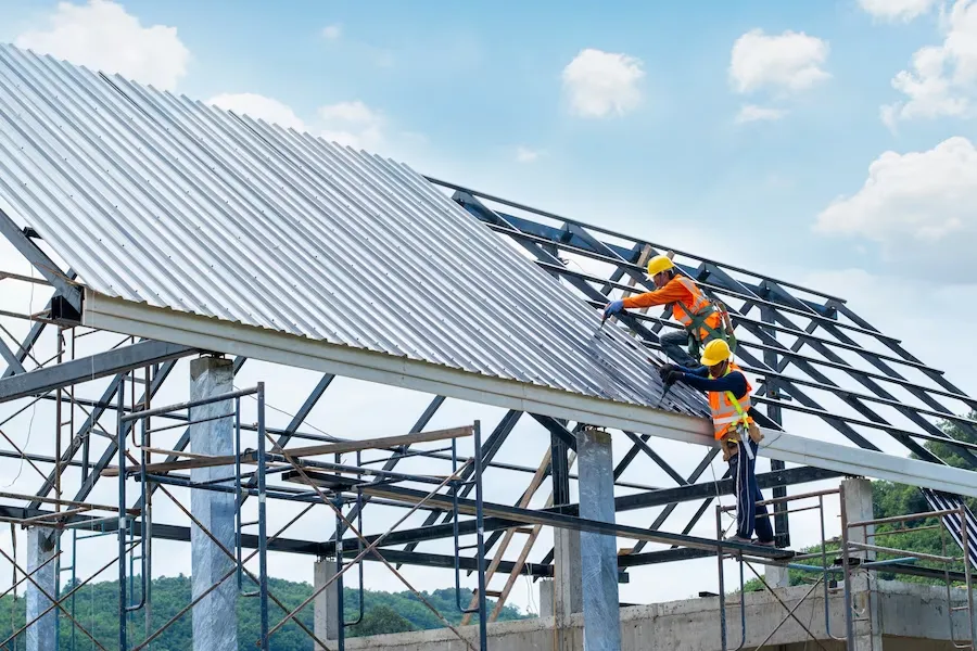 metal roof