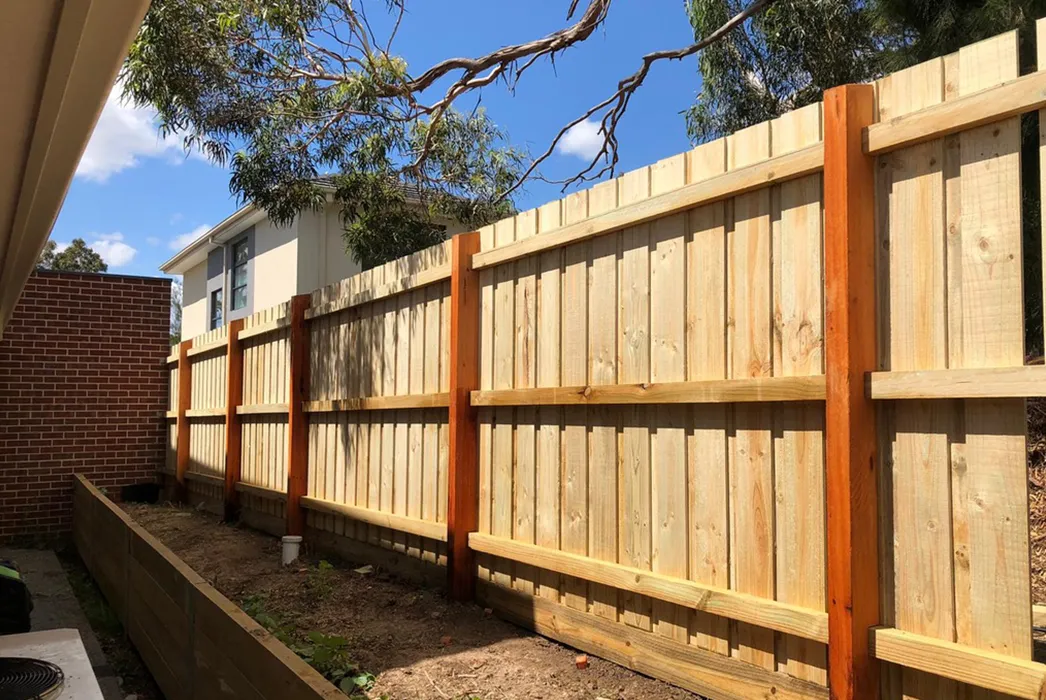 Timber fence