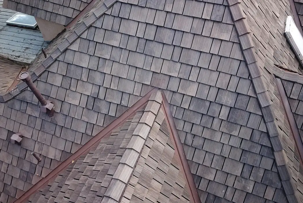 wood shingles